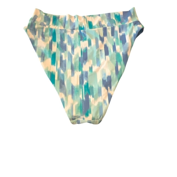 Aerie Blue Mist High cut Cheekiest Bikini Bottom - Picture 4 of 6